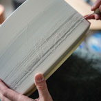 Juliet Macleod in her studio 2018